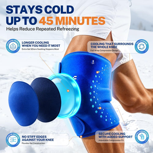 360 Degree Knee Cold Therapy Wrap